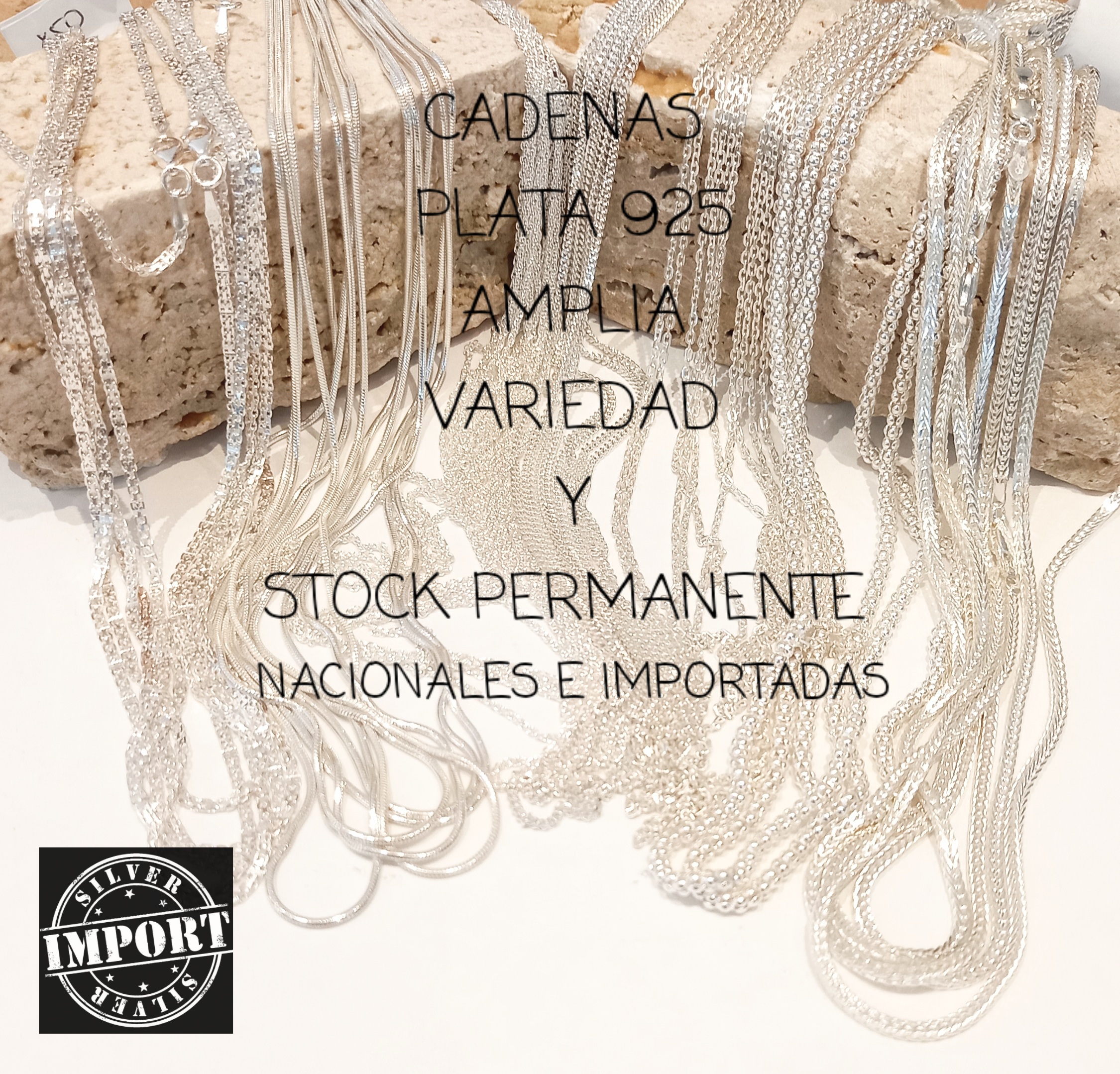 CADENAS PLATA 925