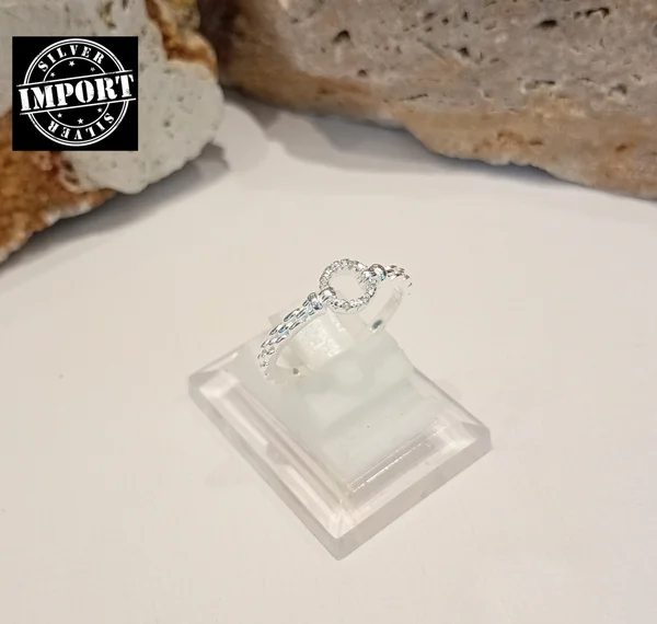 Anillo plata #24