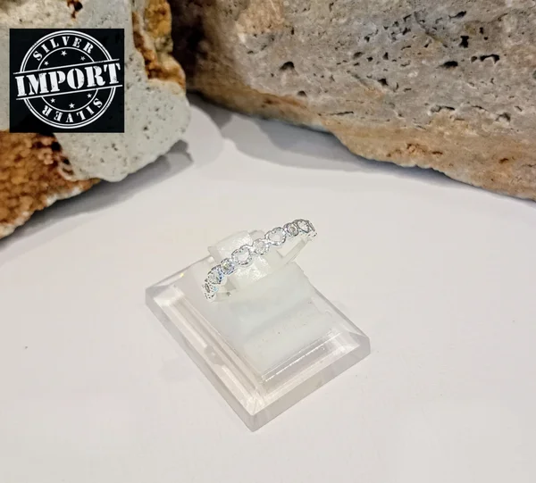 Anillo plata #8