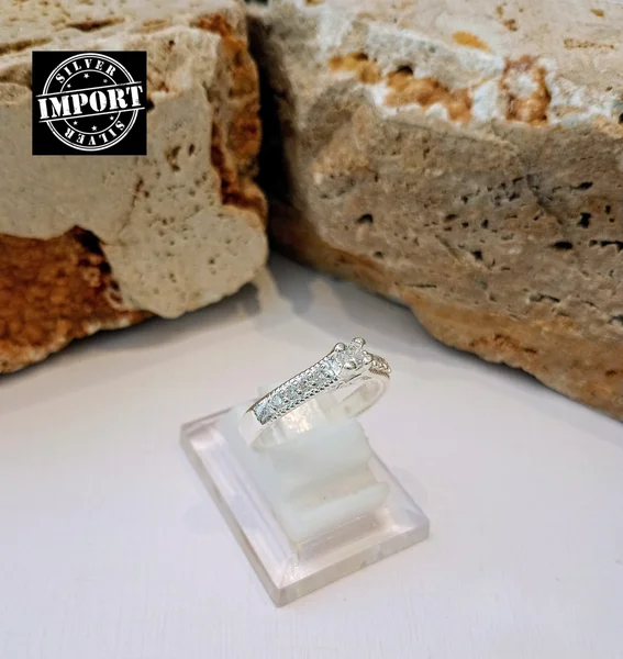 Anillo plata #64