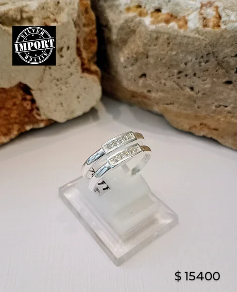 Anillo plata #62
