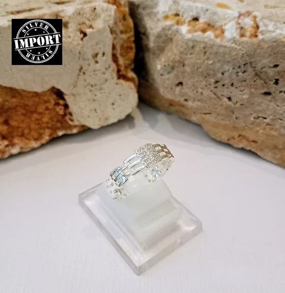 Anillo plata #55