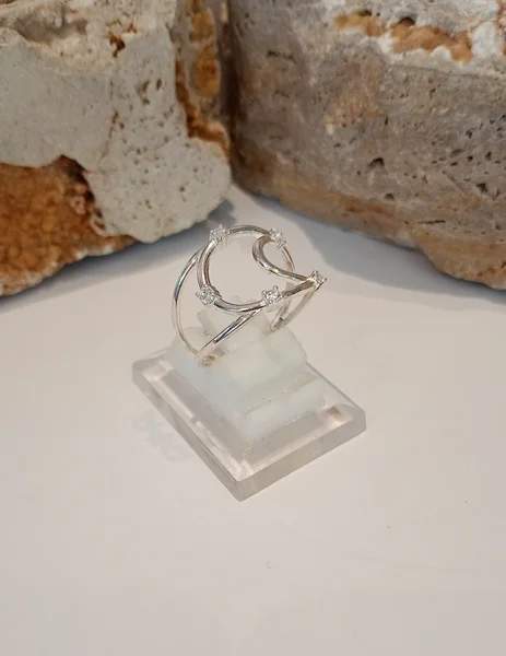Anillo plata #66